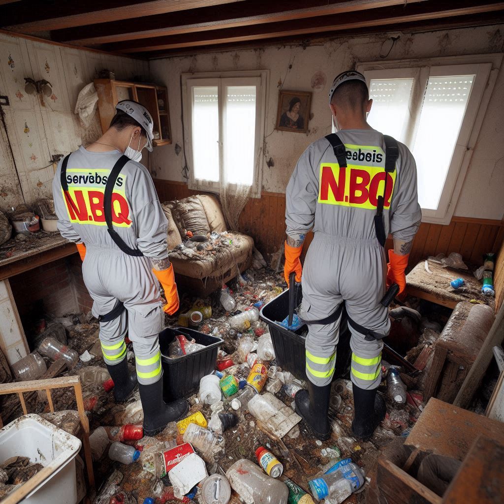 Limpieza de pisos afectados en Cassà de la Selva por síndrome de Diógenes